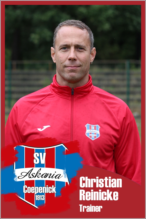 Christian Reinicke (Trainer 1.F-Junioren 2017/2018)