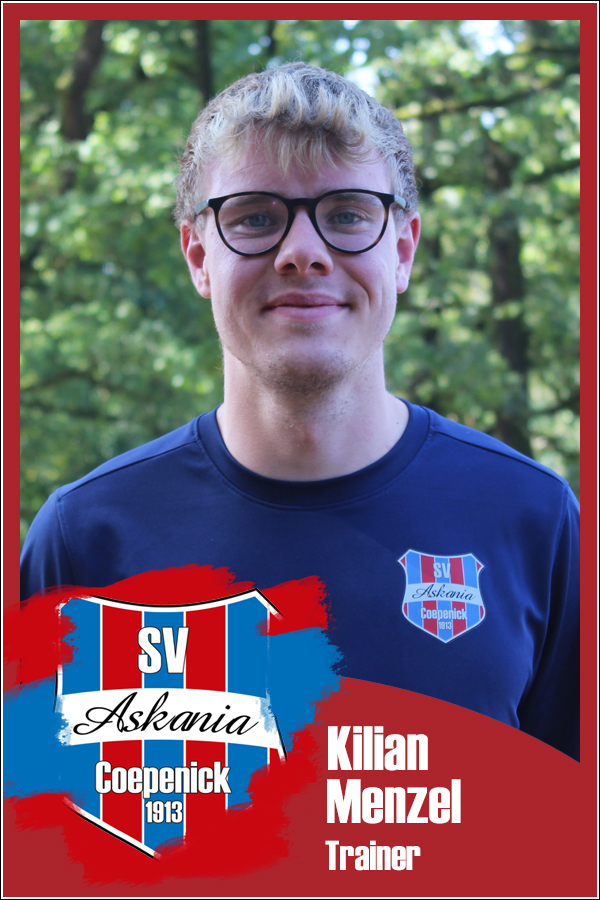 Kilian Menzel (Trainer 1.D-Junioren 2024/2025)