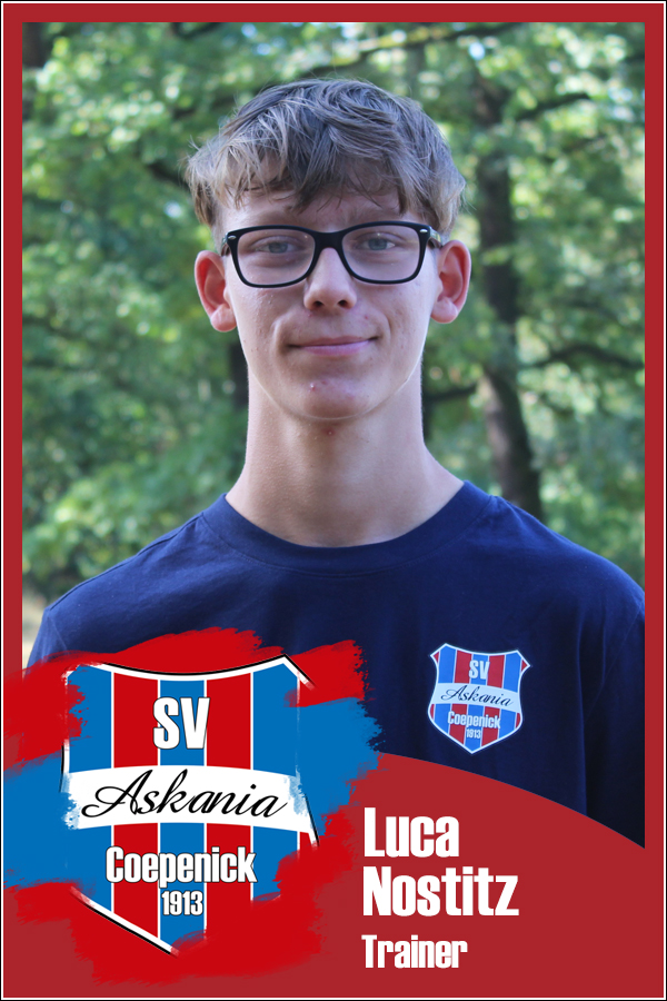 Luca Nostitz (Junior Assistent 1.D-Junioren 2024/2025)