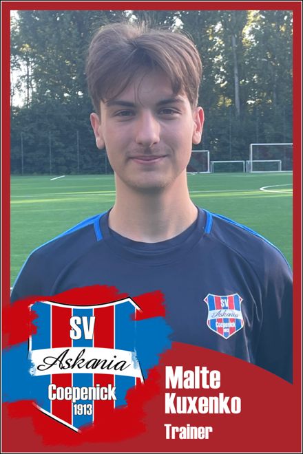 Malte Kuxenko (Trainer 1.C-Junioren 2024/2025)